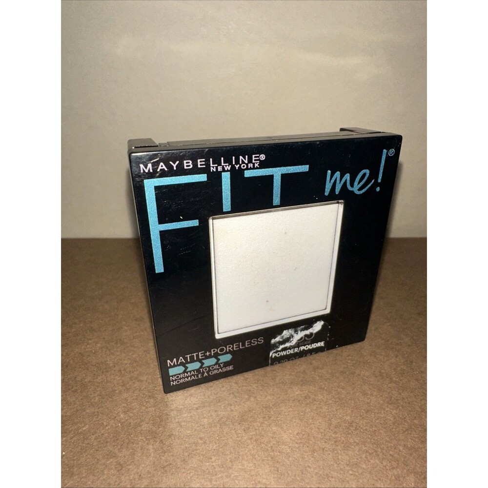 Maybelline Fit Me Matte Poreless Powder 235 Pure Beige Original Square Compact